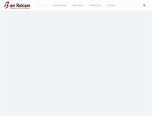 Tablet Screenshot of bienreklam.com